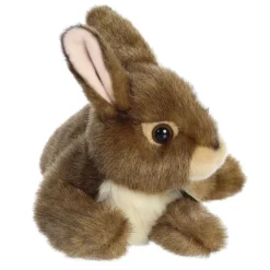 Realistic Miyoni Resting Eastern Cottontail Bunny Stuffed Animal by Aurora