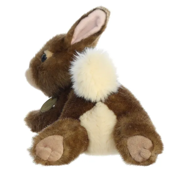 Realistic Miyoni Resting Eastern Cottontail Bunny Stuffed Animal by Aurora