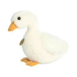 Realistic Stuffed American Pekin Duck Miyoni Plush by Aurora