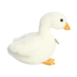 Realistic Stuffed American Pekin Duck Miyoni Plush by Aurora