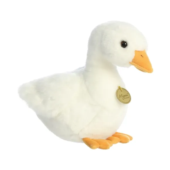 Realistic Stuffed American Pekin Duck Miyoni Plush by Aurora