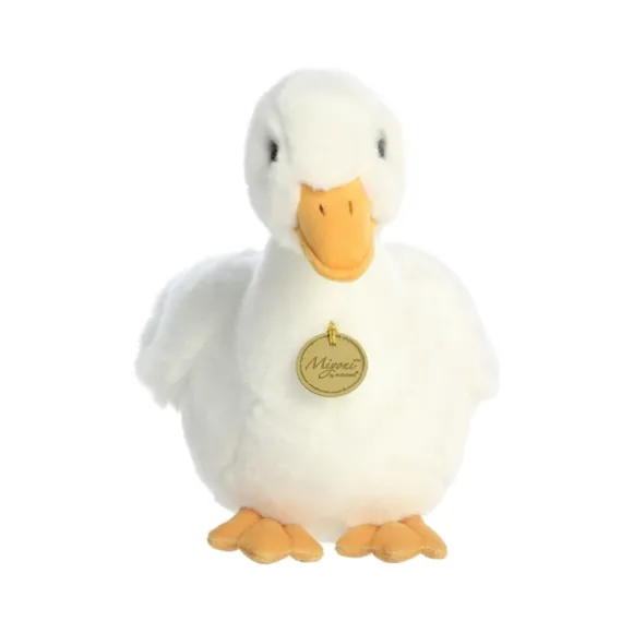 Realistic Stuffed American Pekin Duck Miyoni Plush by Aurora