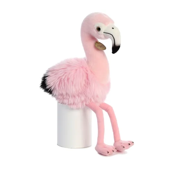Realistic Stuffed Andean Flamingo 10 Inch Miyoni Plush by Aurora