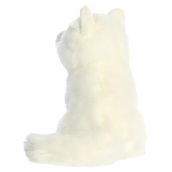 Realistic Stuffed Arctic Fox 10 Inch Miyoni Plush by Aurora