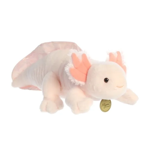 Realistic Stuffed Axolotl 14 Inch Miyoni Plush by Aurora