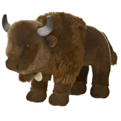Realistic Stuffed Bison 13 Inch Plush Animal by Aurora