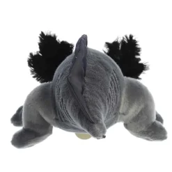 Realistic Stuffed Black Axolotl 14 Inch Miyoni Plush by Aurora