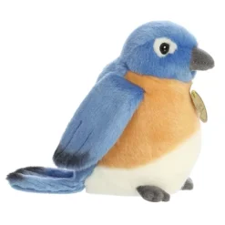 Realistic Stuffed Bluebird 7 Inch Miyoni Plush by Aurora