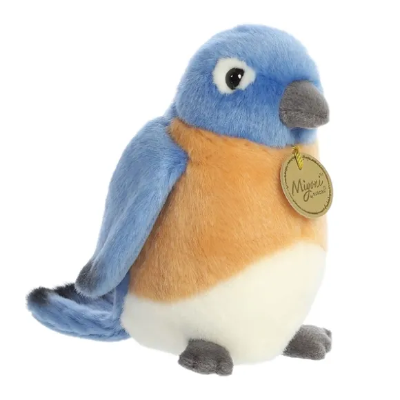 Realistic Stuffed Bluebird 7 Inch Miyoni Plush by Aurora