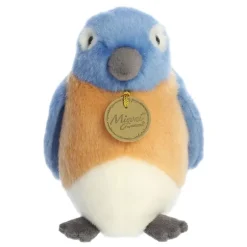 Realistic Stuffed Bluebird 7 Inch Miyoni Plush by Aurora