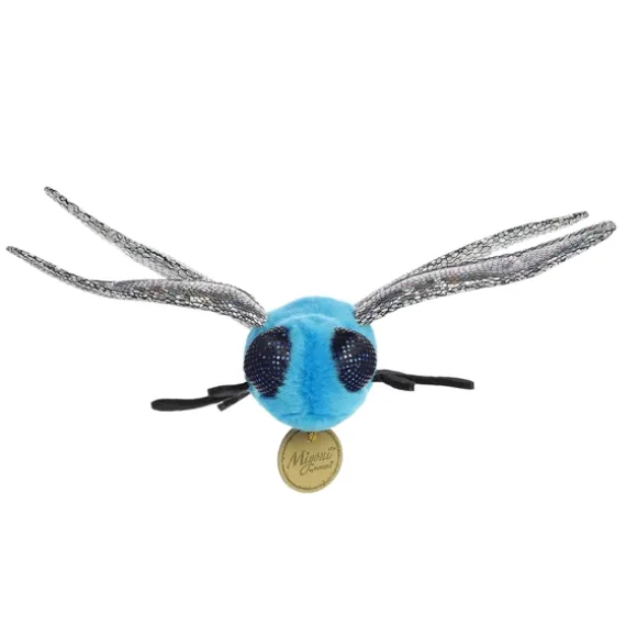 Realistic Stuffed Blue Dasher Dragonfly 10.5 Inch Miyoni Plush by Aurora