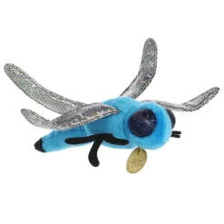 Realistic Stuffed Blue Dasher Dragonfly 10.5 Inch Miyoni Plush by Aurora