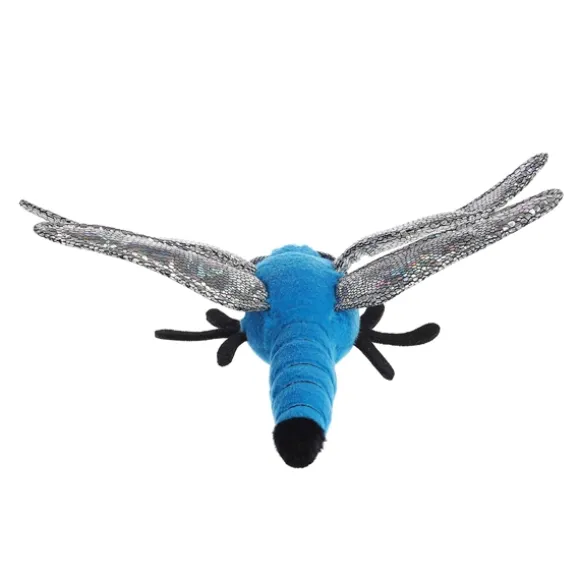 Realistic Stuffed Blue Dasher Dragonfly 10.5 Inch Miyoni Plush by Aurora