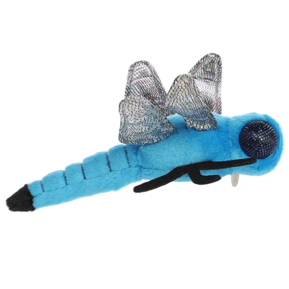 Realistic Stuffed Blue Dasher Dragonfly 10.5 Inch Miyoni Plush by Aurora