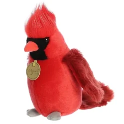 Realistic Stuffed Cardinal 9 Inch Miyoni Plush by Aurora
