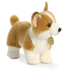 Realistic Stuffed Corgi 10 Inch Miyoni Plush by Aurora