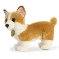 Realistic Stuffed Corgi 10 Inch Miyoni Plush by Aurora