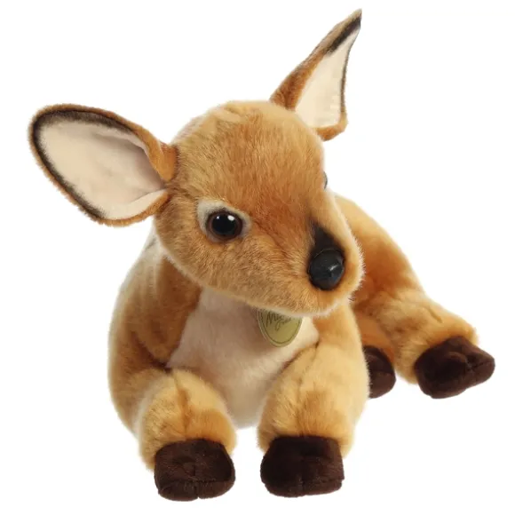 Realistic Stuffed Deer 15 Inch Miyoni Plush by Aurora