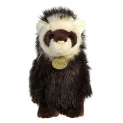 Realistic Stuffed Ferret 10 Inch Miyoni Plush by Aurora