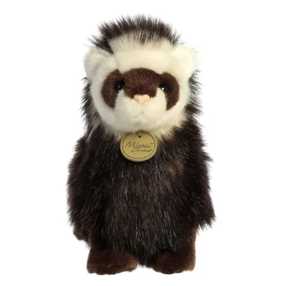 Realistic Stuffed Ferret 10 Inch Miyoni Plush by Aurora