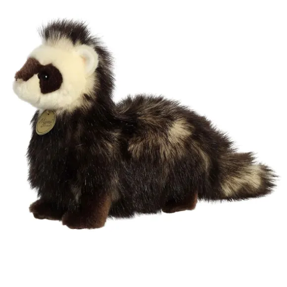 Realistic Stuffed Ferret 10 Inch Miyoni Plush by Aurora