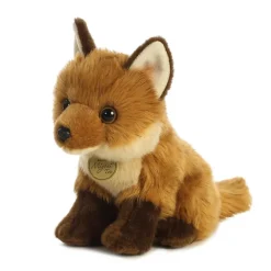 Realistic Stuffed Fox Kit 9 Inch Miyoni Plush by Aurora