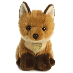 Realistic Stuffed Fox Kit 9 Inch Miyoni Plush by Aurora