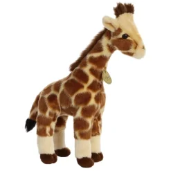 Realistic Stuffed Giraffe 12 Inch Miyoni Plush by Aurora