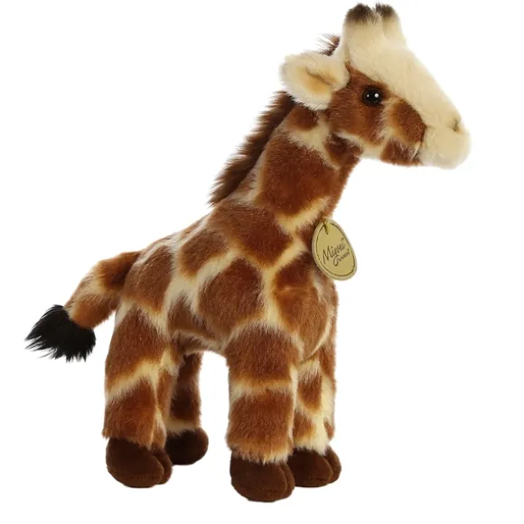 Realistic Stuffed Giraffe 9 Inch Plush Animal by Aurora