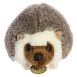 Realistic Stuffed Hedgehog 6.5 Inch Miyoni Plush by Aurora