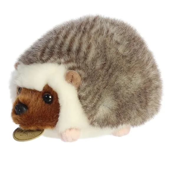 Realistic Stuffed Hedgehog 6.5 Inch Miyoni Plush by Aurora