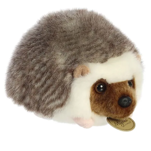 Realistic Stuffed Hedgehog 6.5 Inch Miyoni Plush by Aurora
