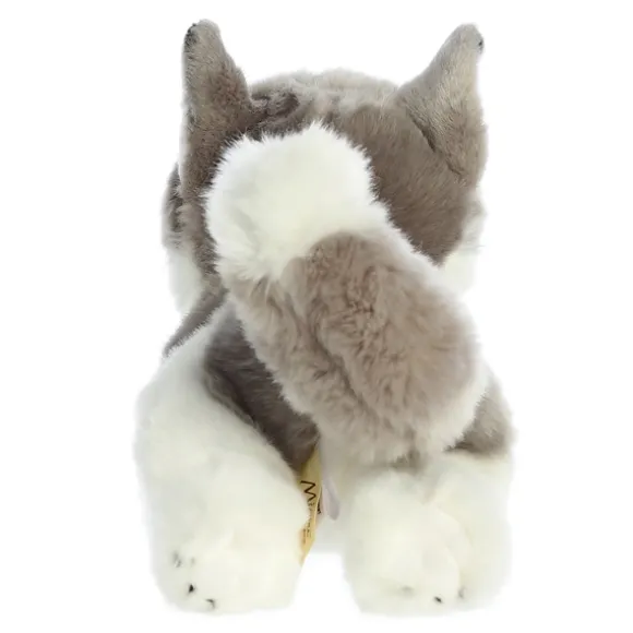 Realistic Stuffed Husky 11 Inch Plush Dog by Aurora