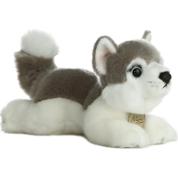 Realistic Stuffed Husky 8 Inch Miyoni Plush by Aurora