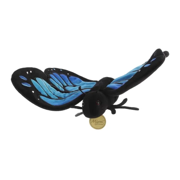 Realistic Stuffed Morpho Butterfly 13 Inch Miyoni Plush by Aurora