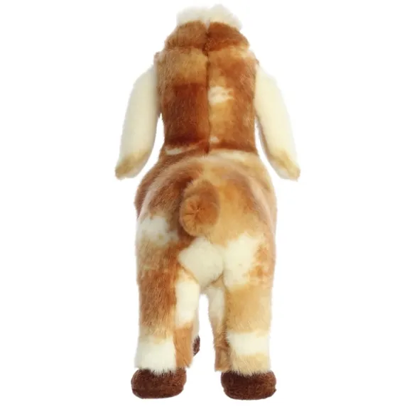 Realistic Stuffed Nubian Goat Kid 11 Inch Miyoni Plush by Aurora