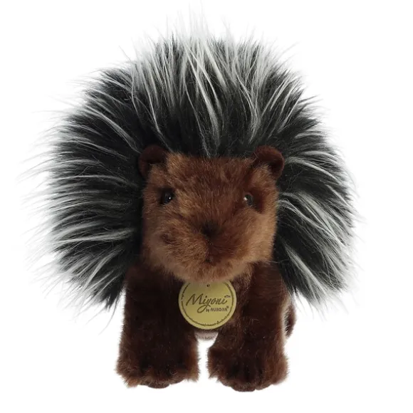 Realistic Stuffed Porcupine 10 Inch Miyoni Plush by Aurora