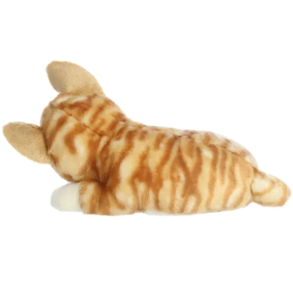 Realistic Stuffed Sleepy Orange Tabby Kitten Miyoni Plush by Aurora