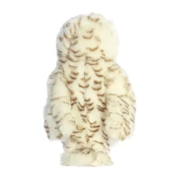 Realistic Stuffed Snowy Owl 15 Inch Miyoni Plush by Aurora