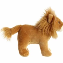 Realistic Stuffed Standing Lion Miyoni Wild Cat Plush by Aurora