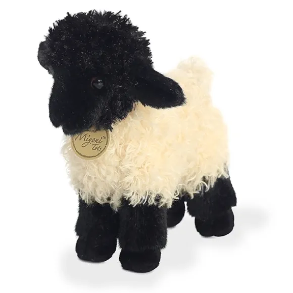 Realistic Stuffed Suffolk Lamb 8 Inch Miyoni Plush by Aurora