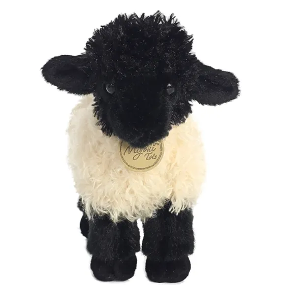 Realistic Stuffed Suffolk Lamb 8 Inch Miyoni Plush by Aurora