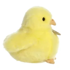Realistic Stuffed Yellow Chick 6 Inch Miyoni Plush by Aurora
