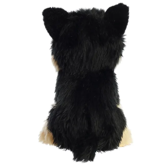Realistic Stuffed Yorkie Pup 9 Inch Miyoni Plush by Aurora