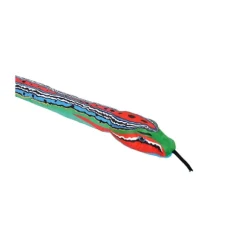 Red and Blue Print 54 Inch Plush Green Snake by Wild Republic