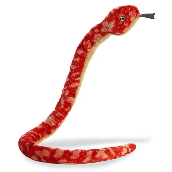 Red Corn Snake Stuffed Animal by Aurora