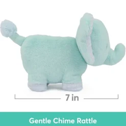 Safari Friends Baby Safe Plush Elephant Rattle by Gund