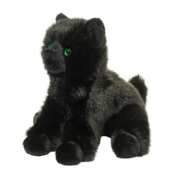 Salem the 12 Inch Stuffed Floppy Black Cat by Douglas