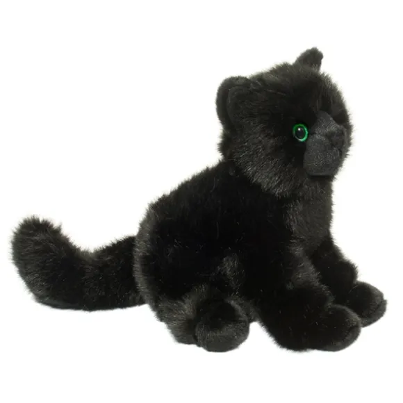 Salem the 12 Inch Stuffed Floppy Black Cat by Douglas