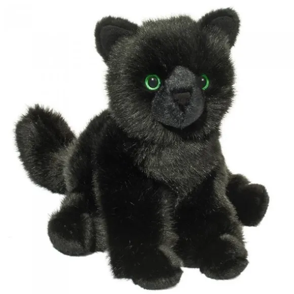 Salem the 12 Inch Stuffed Floppy Black Cat by Douglas